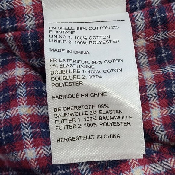 UNTUCKit Ziraldo Shirt Jacket Flannel Lined Burgundy Men's Size XL MSRP $148 - Picture 11 of 11